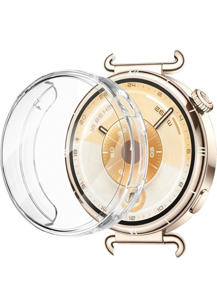 Huawei Watch Gt 6 41MM Uyumlu Tpu (Yumuşak Silikon) Kasa Koruyucu