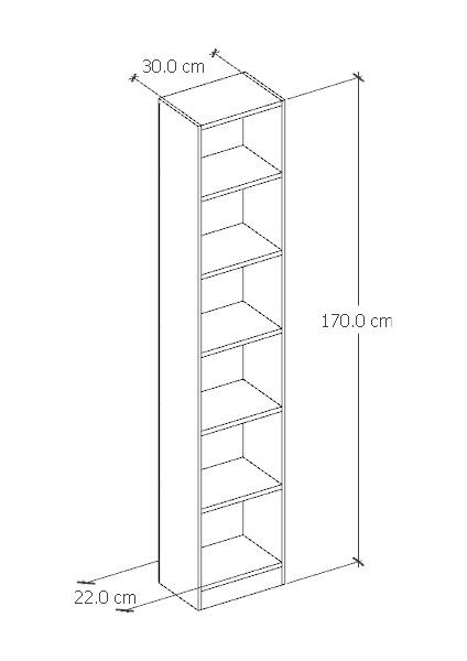 Flora Kitaplık - Beyaz fiyatları