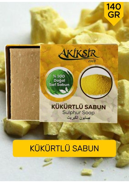 Doğal Kükürtlü Sabun (140GR)
