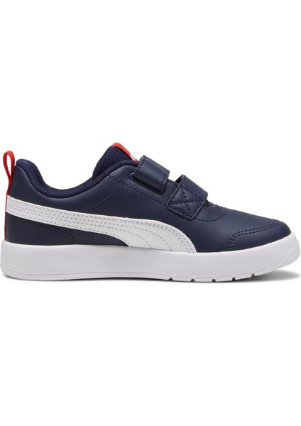 Courtflex V3 V Ps-Navy-White-Red Çocuk Ayakkabı-Lacivert fırsatları