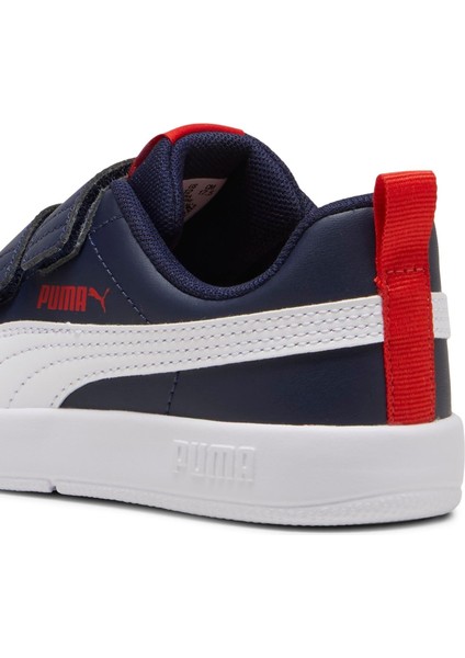 Courtflex V3 V Ps-Navy-White-Red Çocuk Ayakkabı-Lacivert indirimleri