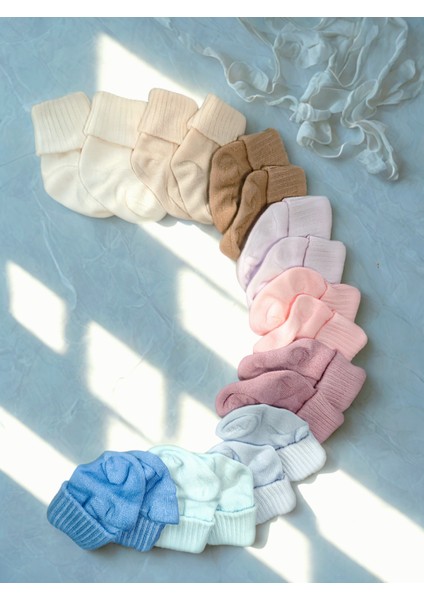 3'lü Bebek Dikişsiz Çorap Bambu Organik / Yenidoğan Çorap - Çocuk Çorap fırsatları