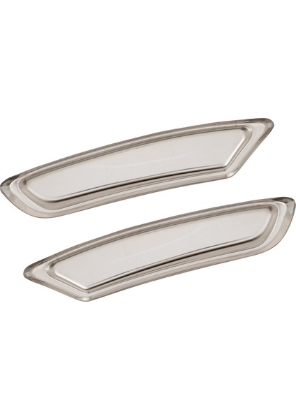 Vw Passat B8 Krom Egzoz Çerçevesi 2 Parça P.çelik 2015 > 2019 modelleri