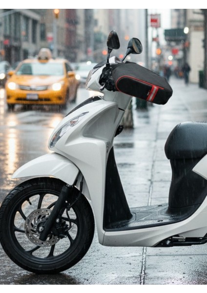 Motosiklet Dio Activa Spacy Nmax Vb Scooter Uyumlu Elçik Üniversal El Rüzgar Koruma fiyatları