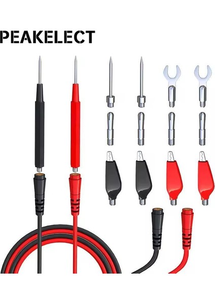P1500 14 Parça Çok Işlevli Değiştirilebilir Multimetre Probu Test Ölçüm Kablo Kiti fiyatları