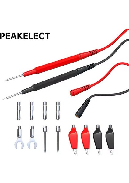 P1500 14 Parça Çok Işlevli Değiştirilebilir Multimetre Probu Test Ölçüm Kablo Kiti modelleri
