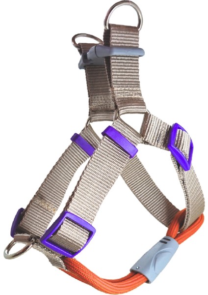 No Pull - Çekiştirme Önleyici Halat Detaylı Göğüs Tasması