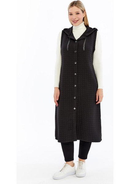 Kadın Büyük Beden Kapitone Yelek modelleri