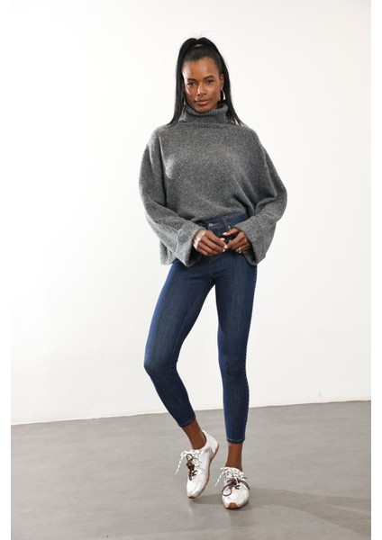 Troklu Ithal Full Likra Toparlayan Skinny Jean 7277 modelleri