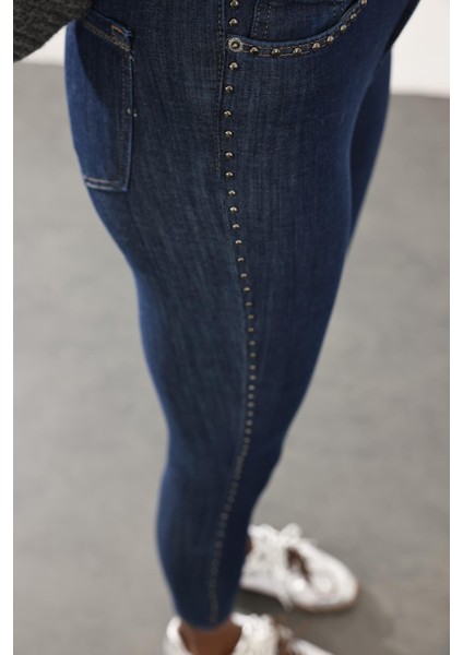 Troklu Ithal Full Likra Toparlayan Skinny Jean 7277