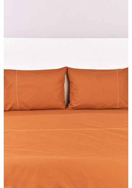 Biyeli Çift Kişilik Nevresim Takımı Taba %100 Pamuk modelleri