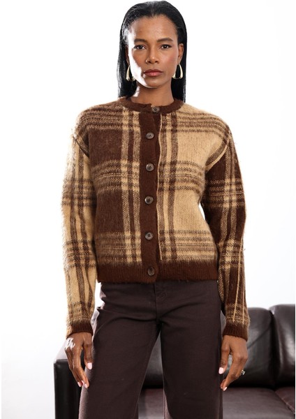 Kahverengi Şardonlu Hırka 0092 fırsatları