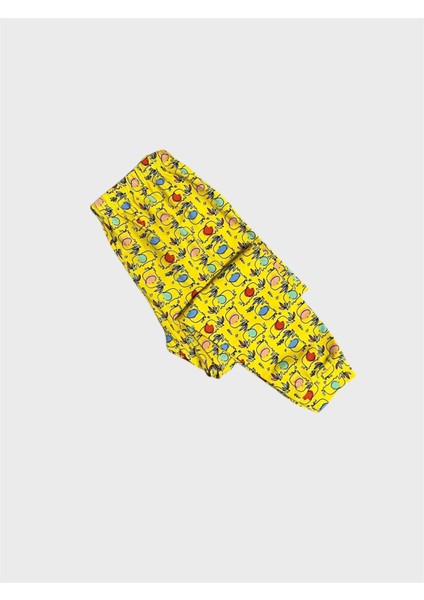 Erkek Çocuk Pamuklu Sarı Fil Desenli Mevsimlik Uzun Kollu Pijama Takımı indirimleri