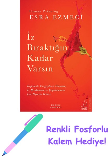 Iz Bıraktığın Kadar Varsın + Fosforlu Kalem Hediye