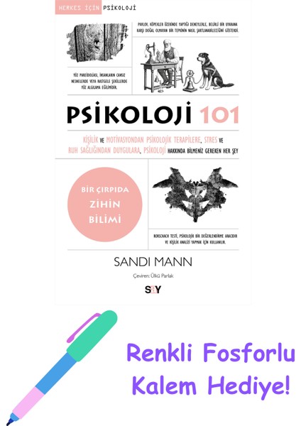 Psikoloji 101 + Fosforlu Kalem Hediye