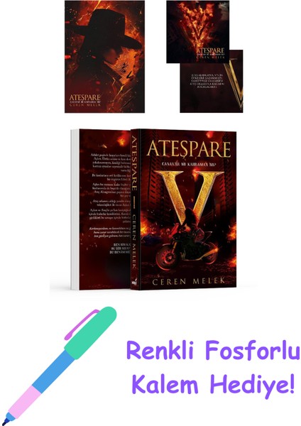 Ateşpare 1 - Canavar Mı Kahraman Mı? + Fosforlu Kalem Hediye