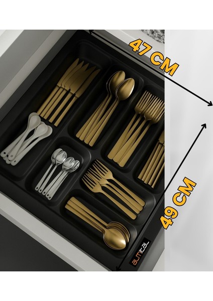 47X49 Kaşıklık ve Kepçelik 2'li Set 40X41CM ‘e Kadar Kesilebilir fiyatları