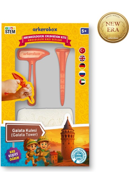 Galata Kulesi (Galata Tower) New Era Eğitici Kazı Seti