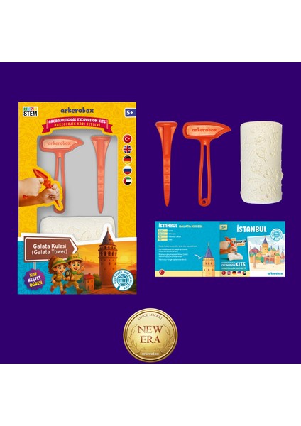 Galata Kulesi (Galata Tower) New Era Eğitici Kazı Seti modelleri