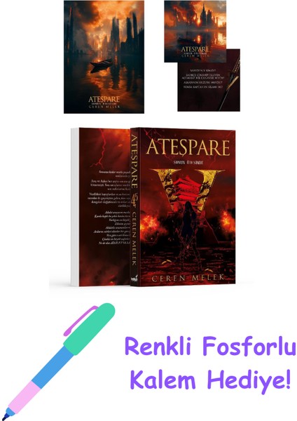Ateşpare 4,5 - Sonun Ötesinde (Ciltli) + Fosforlu Kalem Hediye