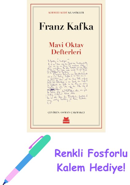 Mavi Oktav Defterleri + Fosforlu Kalem Hediye