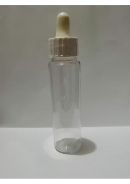 60ML Plastik Şeffaf Gorilla Şişe+Oksidan Damlalıklı,medikal Şişe,boş ŞIŞE,100 Adet