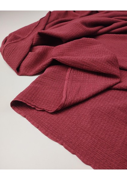 Vişne Irmak Örme Jarse (En 150 cm x Boy 190 Cm)