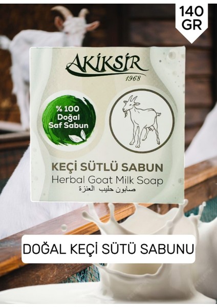 Doğal Keçi Sütlü Sabun 140GGR
