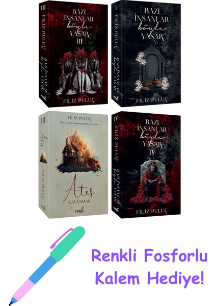 Filiz Puluç 4 Kitap Seti + Fosforlu Kalem Hediye