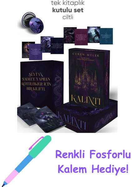Kalıntı (Ciltli Kutulu Set) + Fosforlu Kalem Hediye