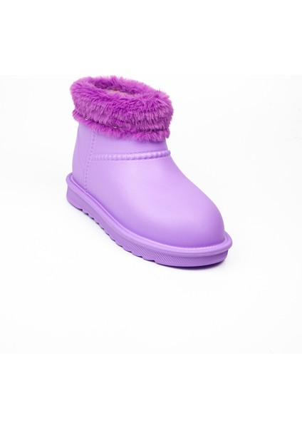 350 Mor Eva Kız Çocuk Yağmur Botu