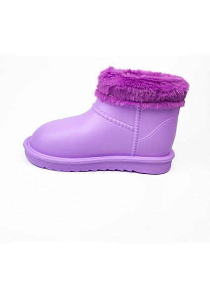 350 Mor Eva Kız Çocuk Yağmur Botu modelleri