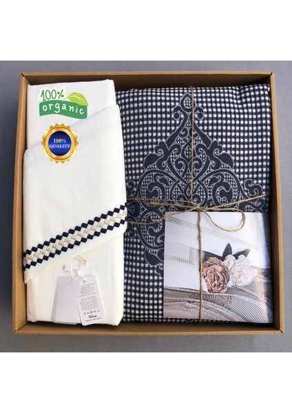 %100 Organic Pamuk Jakarlı - Estetik Zarif Nakış Işlemeli Terra Serisi Pike Takım(3renk Seçenneği) fiyatları