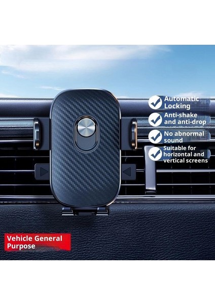 Araba Telefon Tutucu Araba Çok Açılı Ayarlanabilir Teleskopik Vantuz Taşınabilir Tutucu (Yurt Dışından)