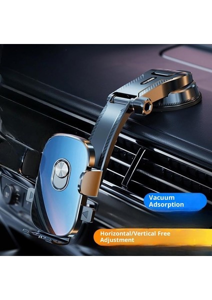 Araba Telefon Tutucu Araba Çok Açılı Ayarlanabilir Teleskopik Vantuz Taşınabilir Tutucu (Yurt Dışından)