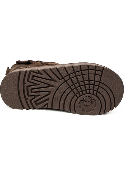 026 Kahverengi Süet Kürklü Kız Çocuk Bot fırsatları