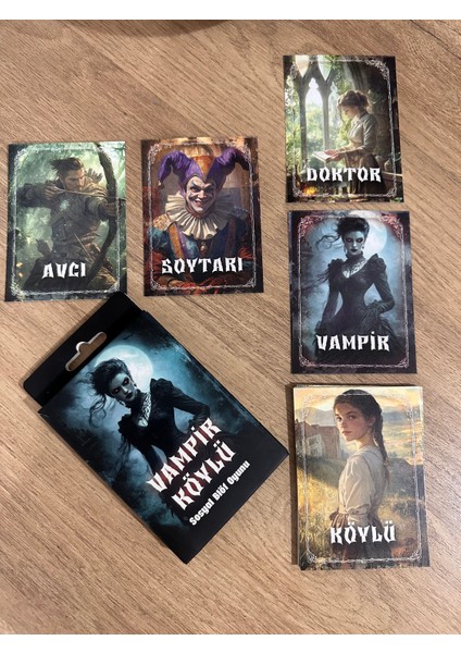 Vampir Köylü Blöf Kart Oyunu
