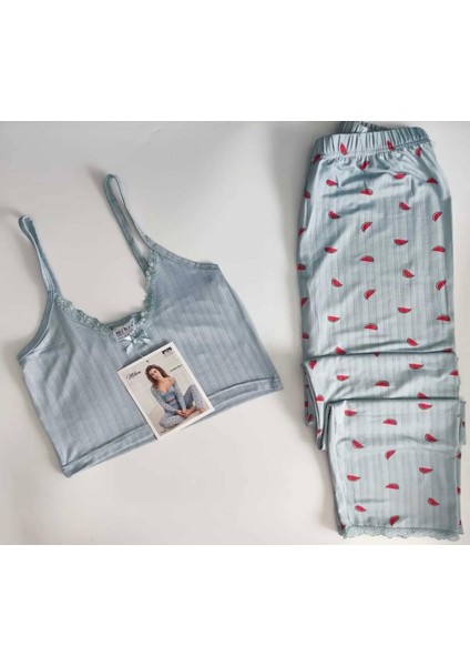 Karpuz Desenli Kadın Pijama Takımı indirimleri