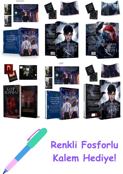 Dilara Keskin 6 Kitap Seti + Fosforlu Kalem Hediye