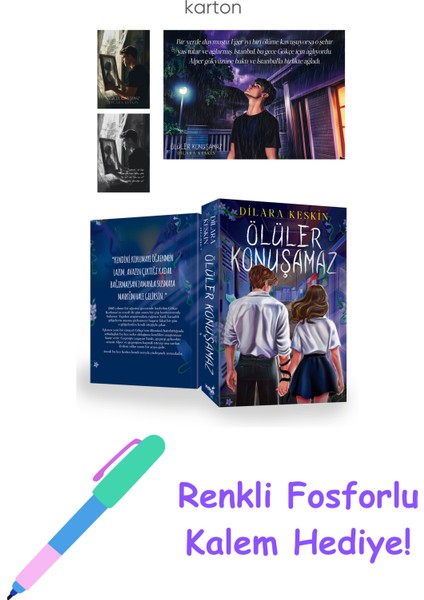 Ölüler Konuşamaz + Fosforlu Kalem Hediye