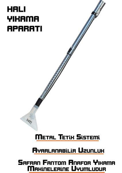 Teleskopik Halı Yıkama Aparatı Safran Fantom Anafor Uyumlu fiyatları