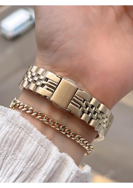 U.s.polo Assn Çelik Kordon 5 Atm Suya Dayanıklı Kadın Kol Saati+Bileklik Hediyeli USPA.2061.S06 modelleri