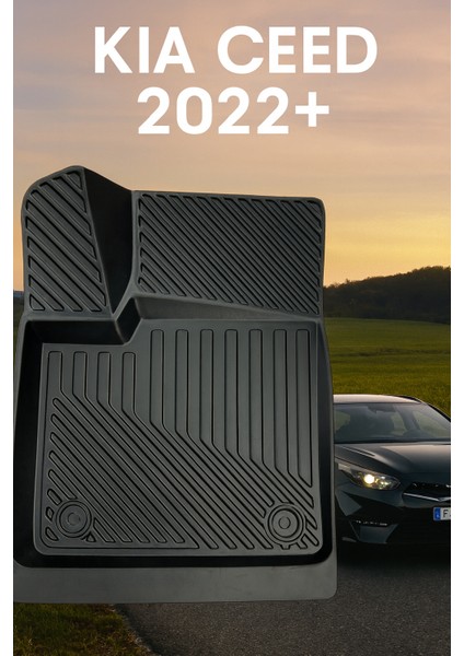 Kia Ceed 2022+ Uyumlu 3D Oto Paspas Premium fiyatları