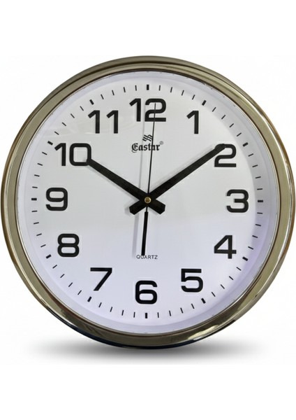 Kabartma Rakamlı Büro Duvar Saati 966