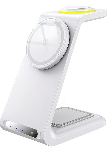 20W Apple iPhone Airpds Watch / Android 3-In-1 Uyumlu Kablosuz Wireless Şarjlı Standı fiyatları