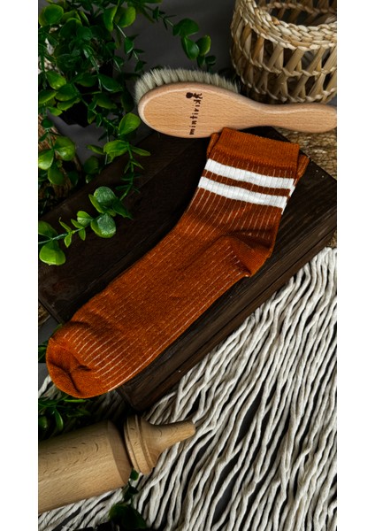 Pamuk Fitilli Kolej Çorabı