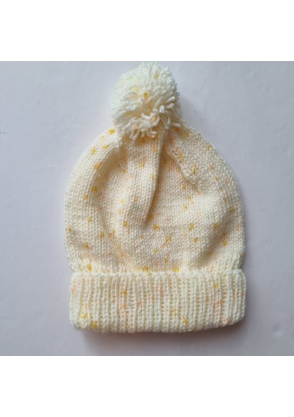 El Örgüsü Bebek ve Çocuk Ponponlu Yumuşacık Bere