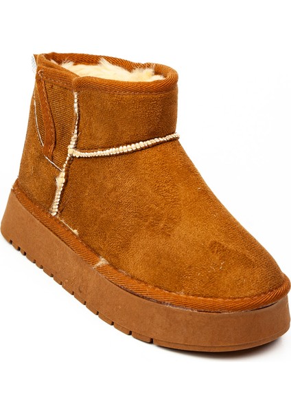 026 Taba Süet Kürklü Kız Çocuk Bot