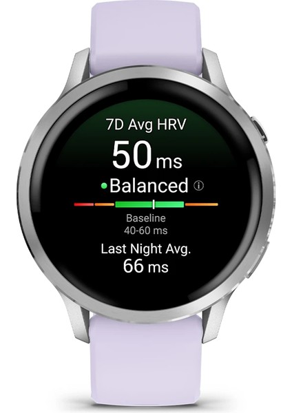 Venu 4 - 41 mm - Lavanta Mavisi Silikon Kayışlı fiyatları