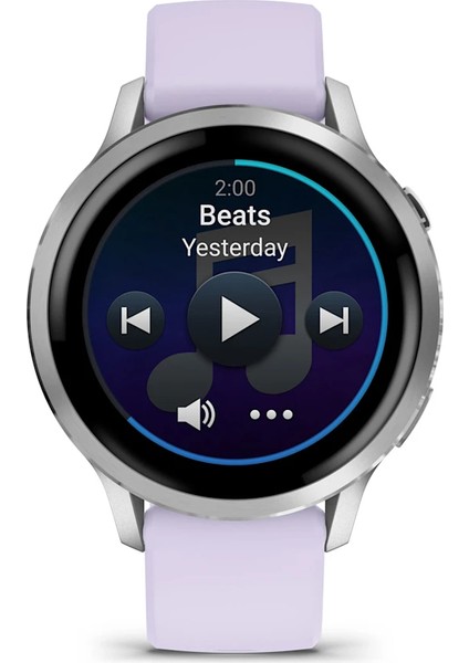 Venu 4 - 41 mm - Lavanta Mavisi Silikon Kayışlı fırsatları